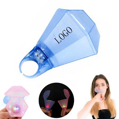 Led Light-Up Plastic Ring Shot Cup