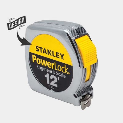 12 ft. Stanley Tools® PowerLock® Engineer's Scale Tape Measure