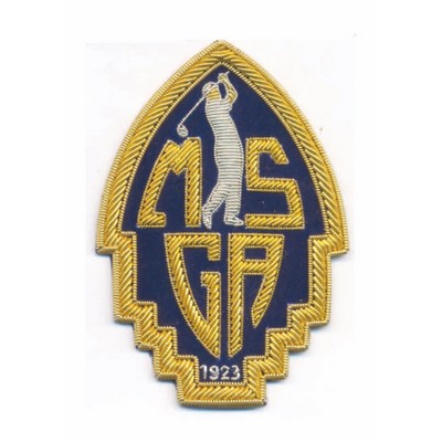 Bullion Emblem 4"