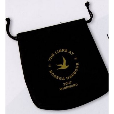 Leatherette Valuables Vinyl Pouch (Silk Screened)