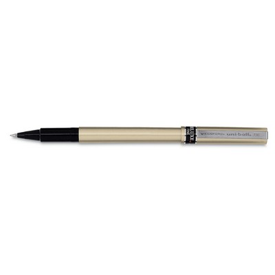 Uniball Deluxe Fine Point Champagne Gold/Black Ink Roller Ball Pen