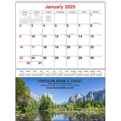 Natures Majesty Single Pocket Calendar