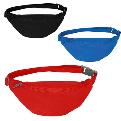 Polyester 1 Pocket Fanny Pack