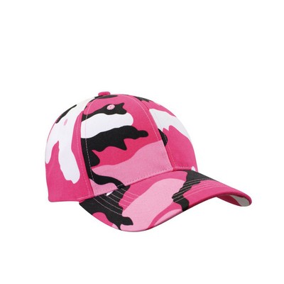 Women's Pink Camouflage Supreme Low Profile Cap