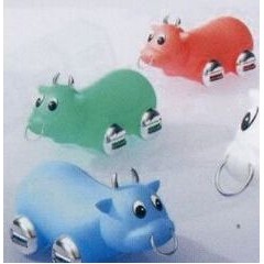 4 Ports Bull Shape USB Hub