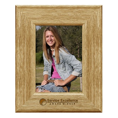 Barnwood 5"x7" Brown Frame - 2" Wide