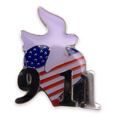 9-11 Dove Lapel Pin