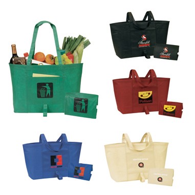 Special Design Eco Green Fold-up shopping Tote