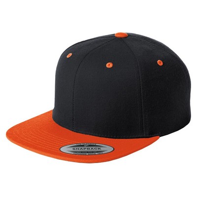 Sport-Tek® Yupoong® Flat Bill Snapback Cap