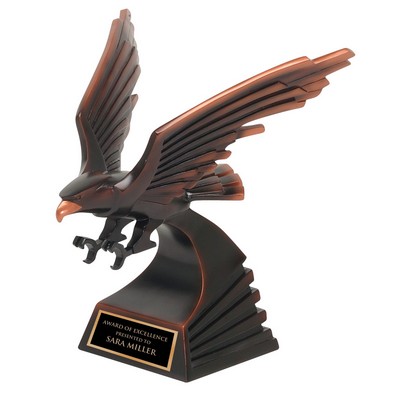 Eagle, Strike - Majestic Resin Eagle Series - 11"