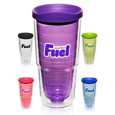 24 Oz. Double Wall Orbit Acrylic Tumblers