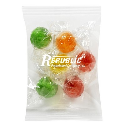 1 Oz. Promo Snax - Sour Ball Candy