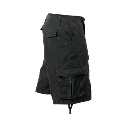 Black Vintage Infantry Utility Shorts (2X-Large)