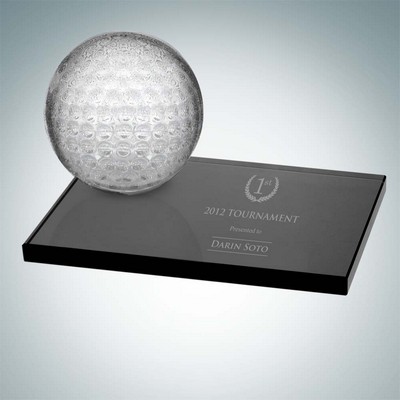 Golf Ball w/ Smoke Glass Base