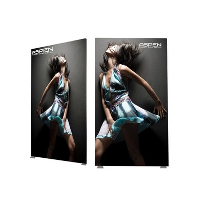 3 ft. Aspen SEG Fabric Frame - 2'h Double-Sided Graphic Package