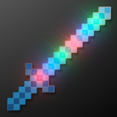 LED 8-Bit Pixel Sword - Blank