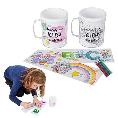 Mug & Crayon Set