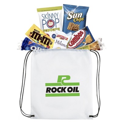 Drawstring Bag of Snacks