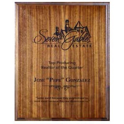 Walnut Wood Lasered Eco-Plaque (5"x7")