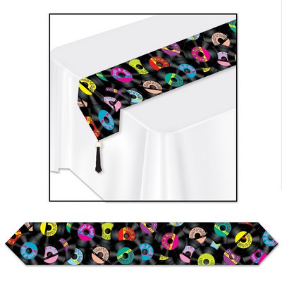 Printed Rock & Roll Table Runner