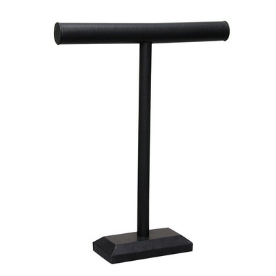 Leatherette Round Shape T-Bar Stand