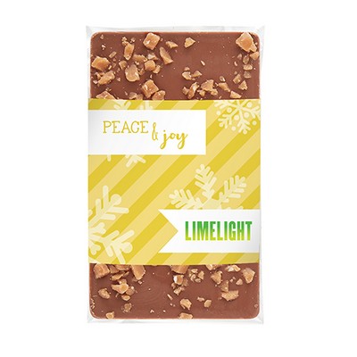 1 Oz. Contemporary Belgian Chocolate Bar w/ Toffee