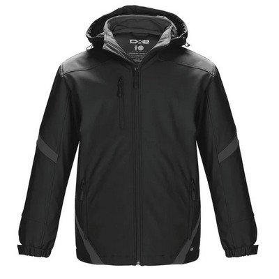 Typhoon Men's Insulated Softshell Jacket w/Detachable Hood