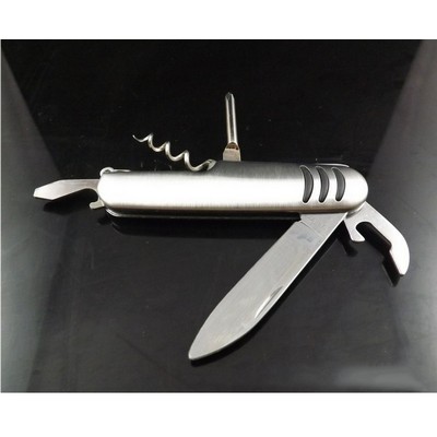 5-in-1 Stainless Steel Survivor Multi Functions Tool