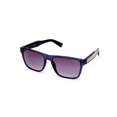 GUESS® Unisex Matte Blue Sunglasses