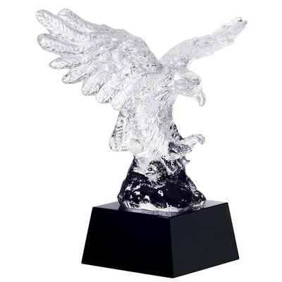 Journey Crystal Eagle Award, 10 1/2"H