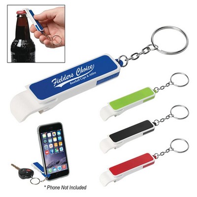 Bottle Opener/Phone Stand Key Chain