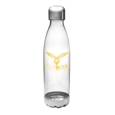 25 oz. Amphora Plastic Water Bottle (1 Color Imprint)