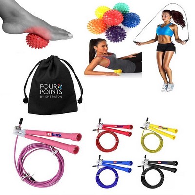 Kidder iBank® Spiky Massage Ball + Jump Rope