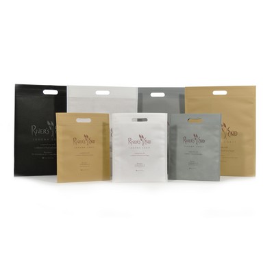 Non-Woven PP Tuff Seal Die Cut Merchandise Bags