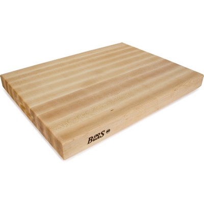 John Boos Maple Reversible Cutting Board w/Hand Grip (24"x18"x2.25")