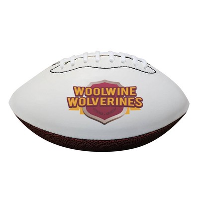 Custom Synthetic Leather Autograph Football - Mini Size