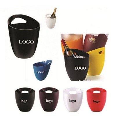 Single Tote Plastic Ice Bucket