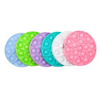 Round Silicone Push Pop Bubble