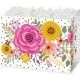 Large Wildflower Garden Theme Gift Basket Box