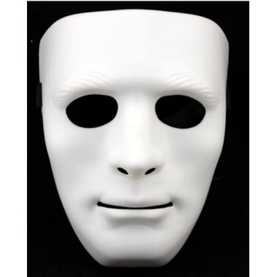 Pvc White Party Mask