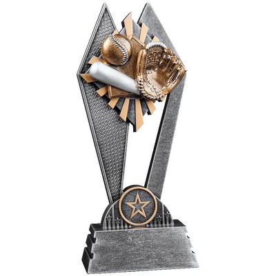 8" Sun Ray Resins Baseball/Softball Trophy