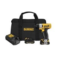 Dewalt 12V Cordless Lithium-Ion 1/4" Screwdriver Kit