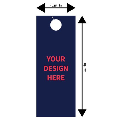 4.25" x 11" Door Hanger