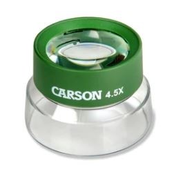 Carson® BugLoupe™ 4.5X Power Pre-Focused Stand Magnifier Loupe