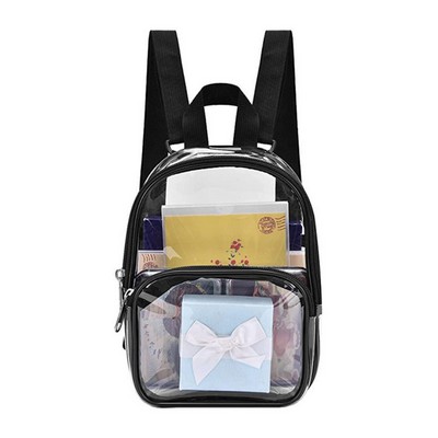 Clear Mini Transparent PVC Backpack