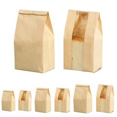 Open Window Self Sealing Food Bag