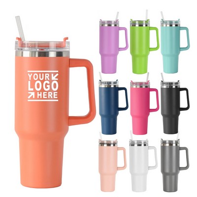 Handle Travel Mug 30oz with Stronghold Lid