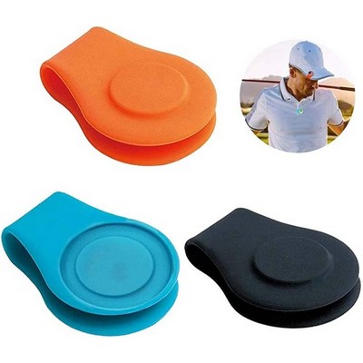 Silicone Golf Hat Clip Ball Marker with Strong Magnetic Grip