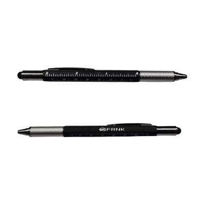 6 In 1 Multi-Function Metal Tool Pen