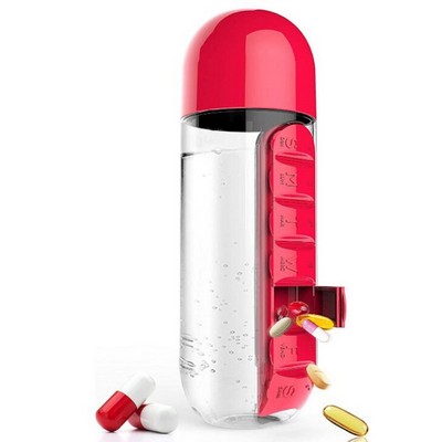 Water Bottle Pill Box